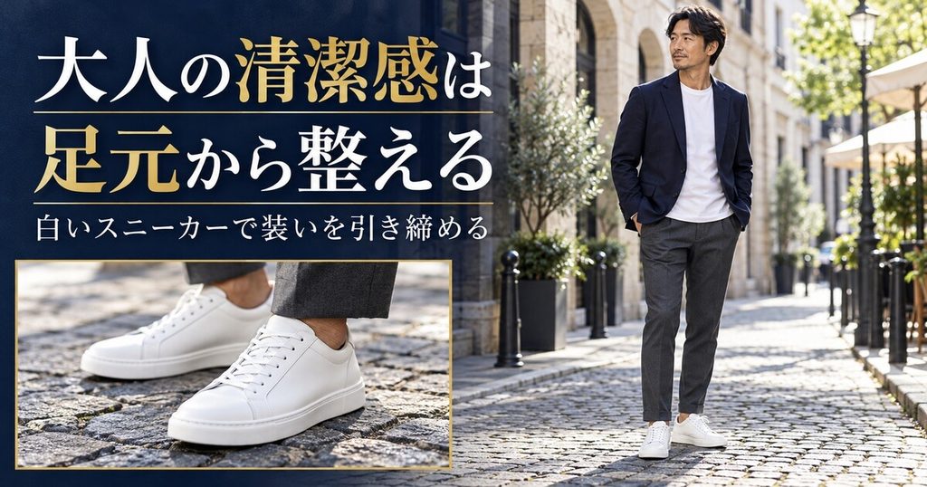 なぜ足元が汚いと台無し？40代男性が靴を磨くべき理由