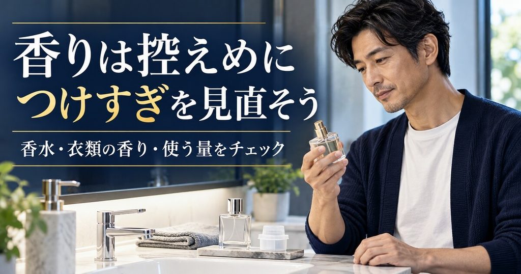 なぜ強い香水は嫌われる？40代男性が知るべき香りの真実