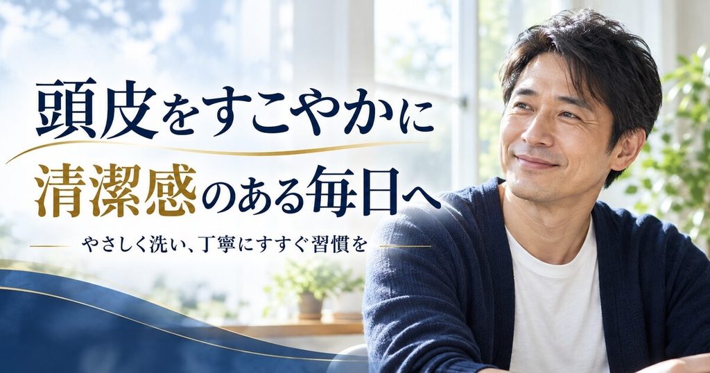 まとめ：頭皮を整えるだけで「若々しい清潔感」は手に入る