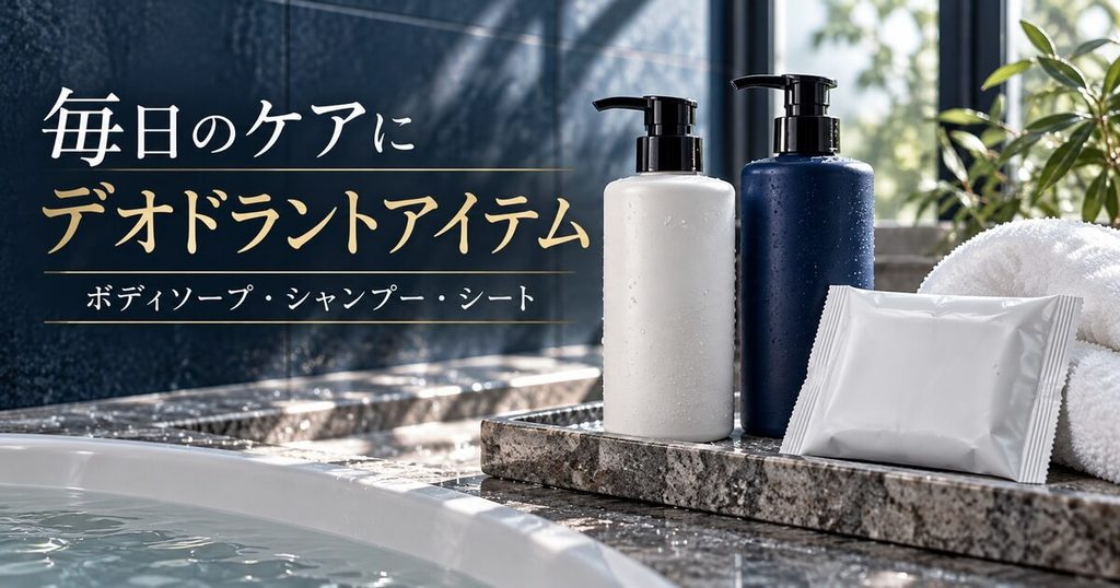 ドラッグストアで買える！おすすめの薬用デオドラントアイテム