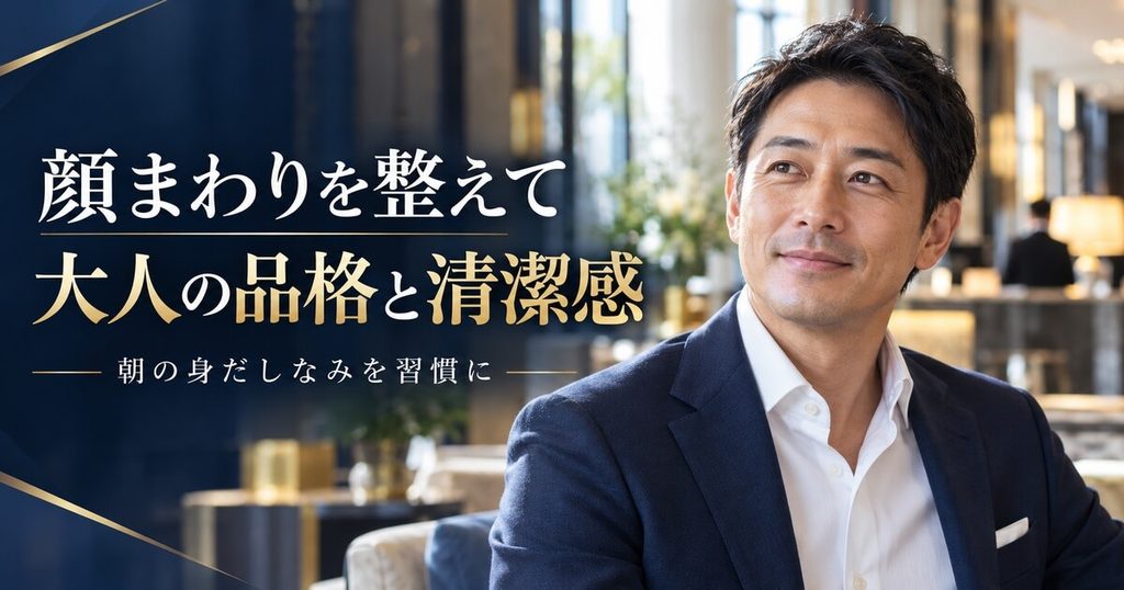 まとめ：毛を整えるだけで「大人の品格と清潔感」は手に入る