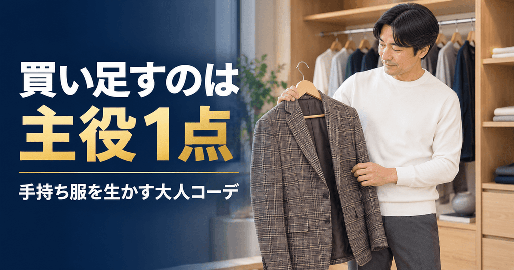 まとめ：全身を買い換える必要なし！重要アイテムの置き換えが正解